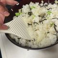 snow012's cooksnap of when they made 枝豆とプロセスチーズのおにぎり.