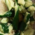 Naragon's cooksnap of when they made たたききゅうりの香味塩だれかけ.