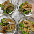 結叶凛's cooksnap of when they made 簡単！ピーマンと玉ねぎのおかかぽん酢炒め.