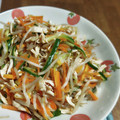 1072gou's cooksnap of when they made 懐かしの給食の味☆野菜とささみの和え物♪.