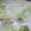 あゆたっくん's cooksnap of when they made きゃべつと桜えびの豆乳スープ.