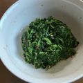 なぼけもの's cooksnap of when they made すぐできる★豆苗とモロヘイヤのおひたし.