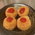 マールマル's cooksnap of when they made 残りご飯で☆簡単揚げないライスコロッケ♪.
