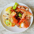 さくらん餅's cooksnap of when they made 新玉ねぎとトマトの炒めもの.
