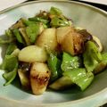 すえごん's cooksnap of when they made 地三鮮(いも・ナス・ピーマン炒め).