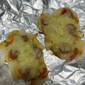 スタあ's cooksnap of when they made 残ってるお餅で♪簡単＊お餅ピザ.