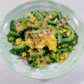 みぽぽ37's cooksnap of when they made お手軽ゴーヤとたまごの炒め物.
