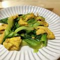 sasakama24's cooksnap of when they made レタスの外葉で一品☆レタスと卵の炒め物.