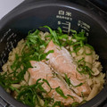 クックDX3S0M☆'s cooksnap of when they made 鮭としめじの炊き込みごはん.
