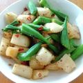 カラフルラムネ's cooksnap of when they made オクラと長芋のペペロンチーノ.