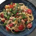 nonpy96's cooksnap of when they made ☆簡単☆夏に食べたい白だし冷製パスタ.