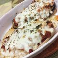 ドラエミ's cooksnap of when they made 【お手軽】米ナスのミートチーズ焼き.