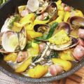 ドラエミ's cooksnap of when they made 鰯のアヒージョ.