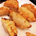 ばたみそーぱん☆'s cooksnap of when they made おさかなソーセージ＆コーン♡パリパリ餃子.