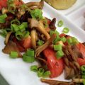 vivianj's cooksnap of when they made シンプルに♪トマトと舞茸の醤油蒸し.