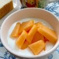 ☆あいちゃん's cooksnap of when they made ✿かなり贅沢✿メロンヨーグルト.