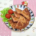 みかかめ's cooksnap of when they made 簡単！さくさく♡ハムカツ♪.