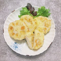 コムギ大好き's cooksnap of when they made 定番料理、サクシャキ【蓮根のはさみ揚げ】.