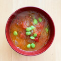 クック8ZEZ6S☆'s cooksnap of when they made 男メシ★ミキサー不要 トマトの冷製スープ.