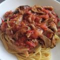 ななな○'s cooksnap of when they made 鯖の味噌煮缶でトマトパスタ！.
