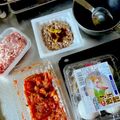 大阪のちゃーちゃん's cooksnap of when they made 豚そぼろキムチ納豆丼.