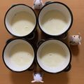 カラピ's cooksnap of when they made レンジで簡単！ずぼらな豆乳プリン♪.
