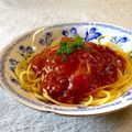 かっちゃん杉's cooksnap of when they made 市販のパスタソースにパセリ.