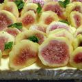 kawaじゅん's cooksnap of when they made イチジクのレアチーズケーキ.