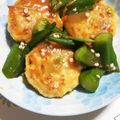 か～ぽ☆'s cooksnap of when they made 鶏つくねとおくらの生姜あん.