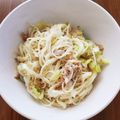 麻's cooksnap of when they made たっぷりネギとツナの塩味素麺.
