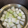 ◆どらしま◆'s cooksnap of when they made 冬瓜の下ごしらえ♪簡単冬瓜の切り方.