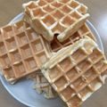 なお321's cooksnap of when they made アメリカンワッフル☆まぜるだけ♪.