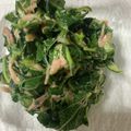 ♡ほこ♡'s cooksnap of when they made 夏の定番。モロヘイヤきゅうりツナのサラダ.