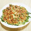 ＠迷子＠'s cooksnap of when they made 米粉のニラチーズチヂミ.