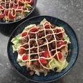 nonpy96's cooksnap of when they made cafeごはん♪甘辛ダレでタコライス風.