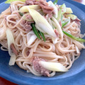 みき14's cooksnap of when they made ✿ツナとネギの焼きうどん✿.