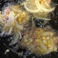 葉月優希's cooksnap of when they made とうもろこしとソーセージのかき揚げ.