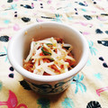 ﾁｲﾁｬﾝﾏﾏ's cooksnap of when they made もやしと鶏の中華風おひたし.