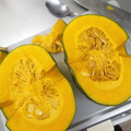 もりなみ's cooksnap of when they made まるごと♡かぼちゃの切り方♡.