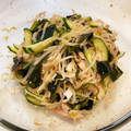 よち・ちーのすけママ's cooksnap of when they made もやしとワカメときゅうりのナムル.