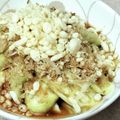 ♪たゆたゆ♪'s cooksnap of when they made レンジで簡単しょうがポン酢のナス天もどき.