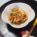 バカリャウ's cooksnap of when they made ささみ＆きゅうり＆ごぼうのマヨサラダ.
