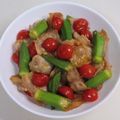 mami99's cooksnap of when they made カリカリ豚肉と野菜のぽん炒め.