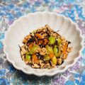バカリャウ's cooksnap of when they made ひじきと豆腐の炒り煮.
