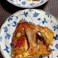 ☆あいちゃん's cooksnap of when they made 甘辛～な☆鯛のあら・煮付け☆.