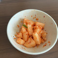 yukari306's cooksnap of when they made 梨とキムチのおつまみ(カクテキもどき).