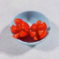 みぽぽ37's cooksnap of when they made 簡単すぎる。ミニトマトの飾り切り.