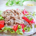 Satoco❋'s cooksnap of when they made 豚肉の大根おろしサラダ.