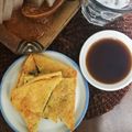 ふか谷's cooksnap of when they made 油揚げと大葉ベーコンチーズのおつまみ.