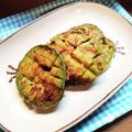 お山のエイ's cooksnap of when they made 青ナスのステーキ.